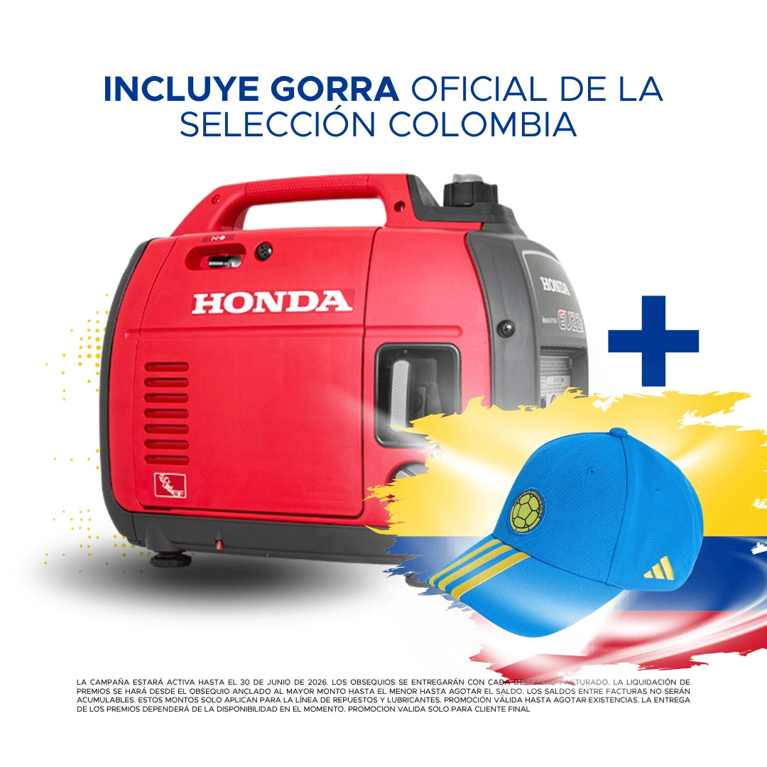 GENERADOR GASOLINA HONDA 2,2kVA MON(120Vac60hz)3600rpm CAB. ALT. HONDA