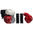 MOTOBOMBA DESENSAMBLADA ENERMAX  CENTRIFUGA ALTA PRESION HIERRO 3X3 13HP EN RIEL