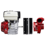 MOTOBOMBA DESENSAMBLADA ENERMAX  CENTRIFUGA ALTA PRESION HIERRO 3X3 13HP EN RIEL