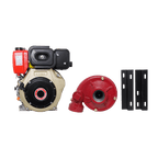 MOTOBOMBA DESENSAMBLADA KAMA 3X3 10HP CON RIEL