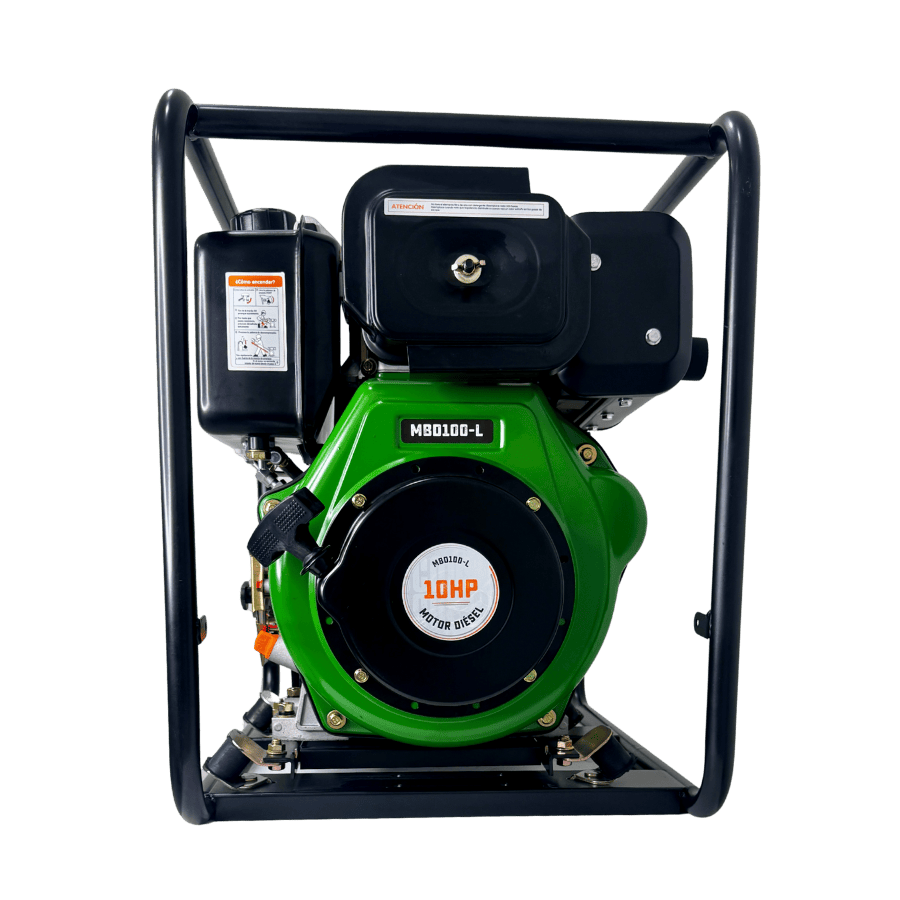 MOTOBOMBA DIESEL ECOMAX 10HP 4`X4`  AUTOCEBANTE ALUMINIO