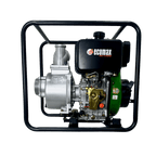 MOTOBOMBA DIESEL ECOMAX 10HP 4`X4`  AUTOCEBANTE ALUMINIO