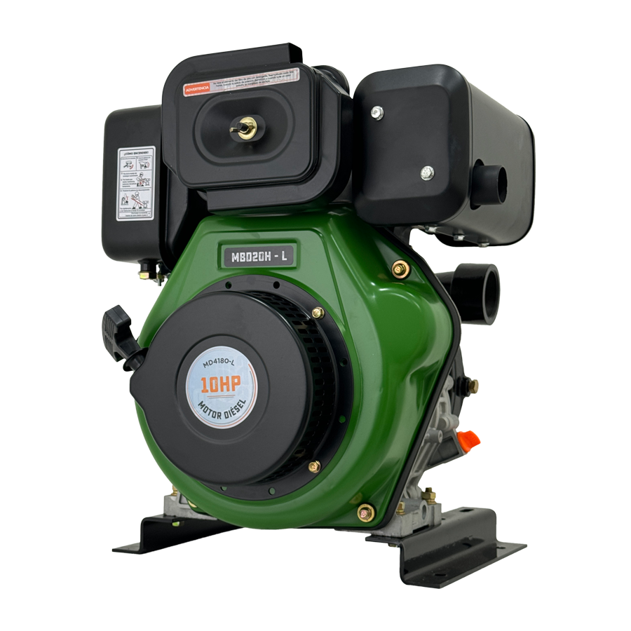 MOTOBOMBA DIESEL ECOMAX 10hp 2X2 ALTA PRESION