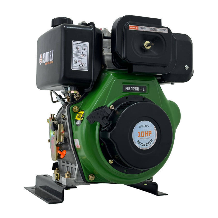 MOTOBOMBA DIESEL ECOMAX 10hp 2X2 ALTA PRESION