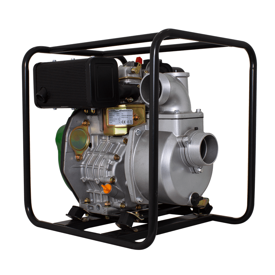 MOTOBOMBA DIESEL ECOMAX 6.1HP 3`X3`  AUTOCEBANTE ALUMINIO