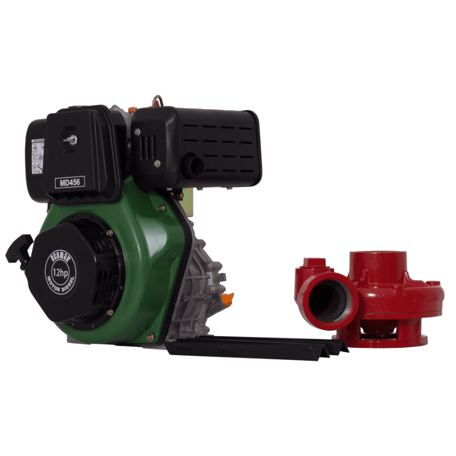 MOTOBOMBA DIESEL ECOMAX 12HP 3X3 ALTA PRESION ( DESENSAMBLADA )