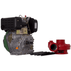 MOTOBOMBA DIESEL ECOMAX 12HP 3X3 ALTA PRESION ( DESENSAMBLADA )