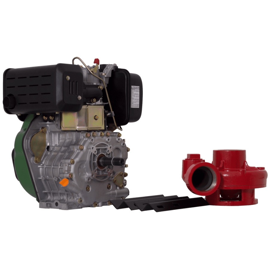MOTOBOMBA DIESEL ECOMAX 12HP 3X3 ALTA PRESION ( DESENSAMBLADA )