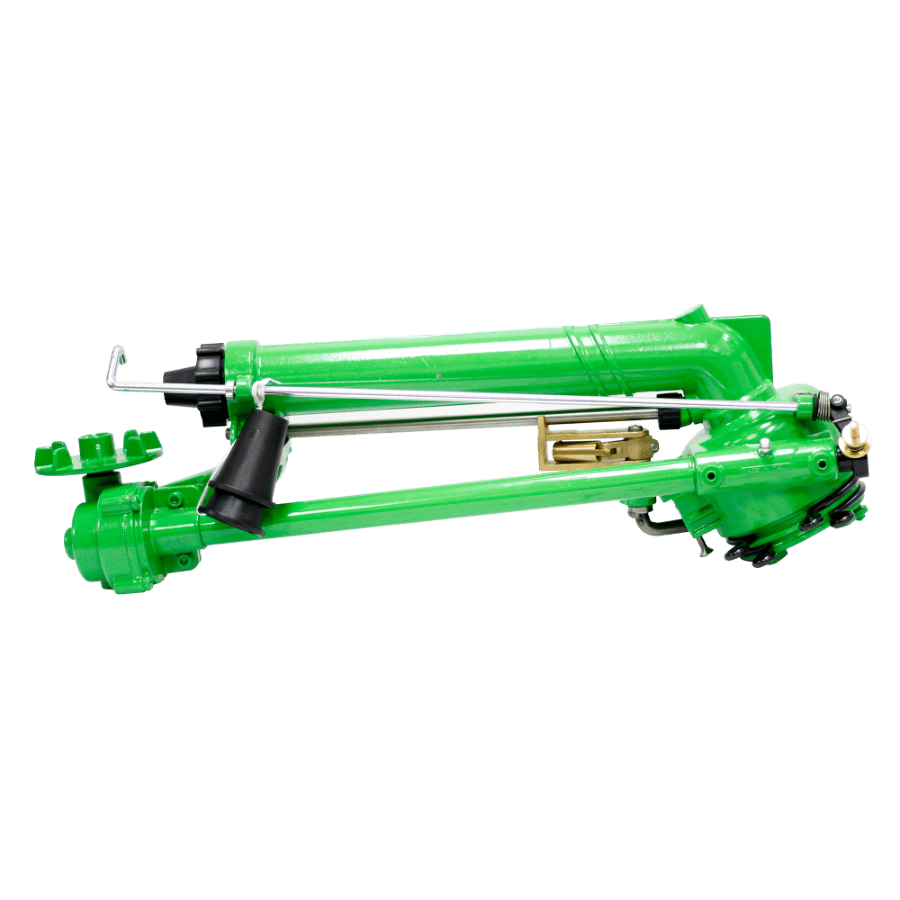 Cañón Riego SIME de  1-1/2` P=70psi Q=609lpm A=5278m2 I=7mm/h R=41m