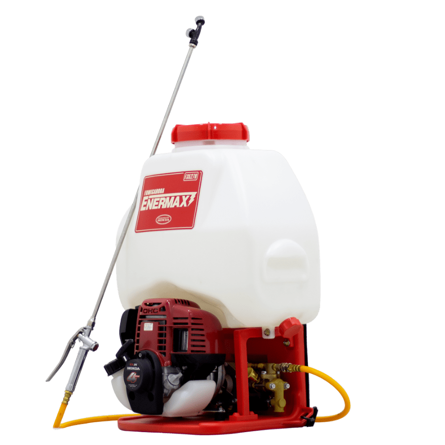 FUMIGADORA ESPALDA ENERMAX 27L. MOTOR GX35