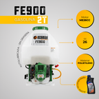 FUMIGADORA ESPALDA ECOMAX 26CC MOTOR 2T