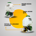 FUMIGADORA ESPALDA ECOMAX 26CC MOTOR 2T