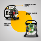 FUMIGADORA SEMIESTACIONARIA ECOMAX 26CC 2T 350psi 8lpm