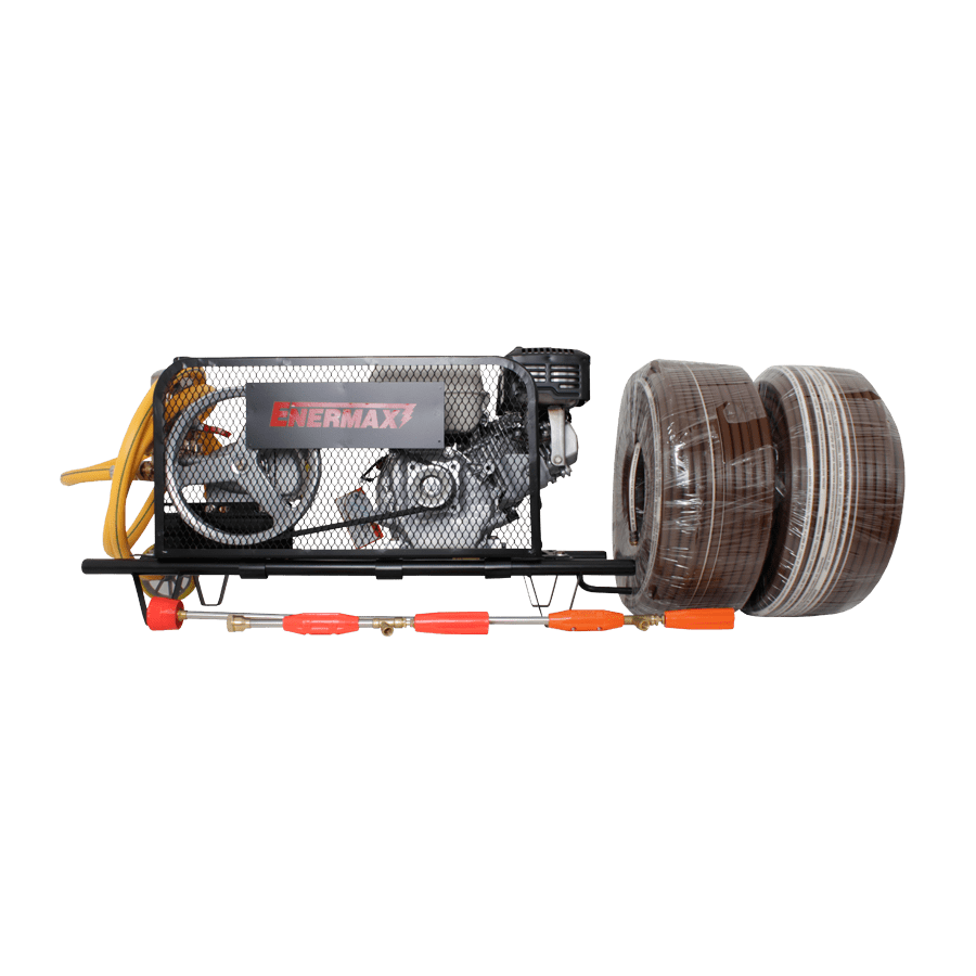 FUMIGADORA ENERMAX 6.5HP - 20L/M  3 PISTONES
