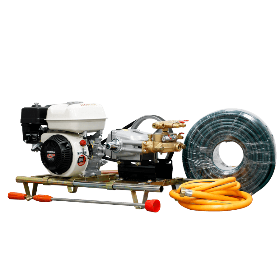 FUMIGADORA ENERMAX 6.5HP - 40L/min  3 PISTONES 30MM
