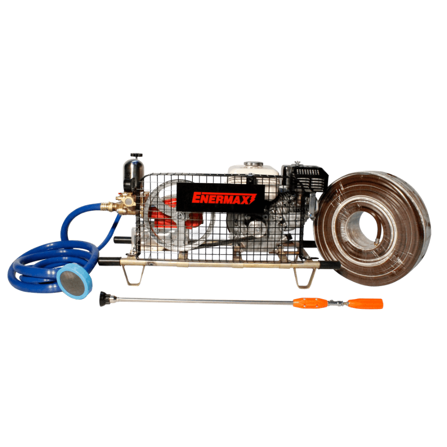 FUMIGADORA ENERMAX 6.5HP - 40L/M  3 PISTONES