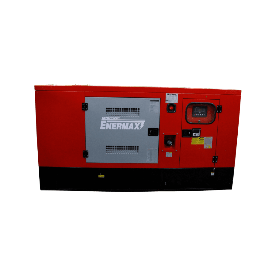 GENERADOR DIÉSEL ENERMAX 100kVA TRI(127/220Vac60hz)1800rpm CAB. ALT. YN