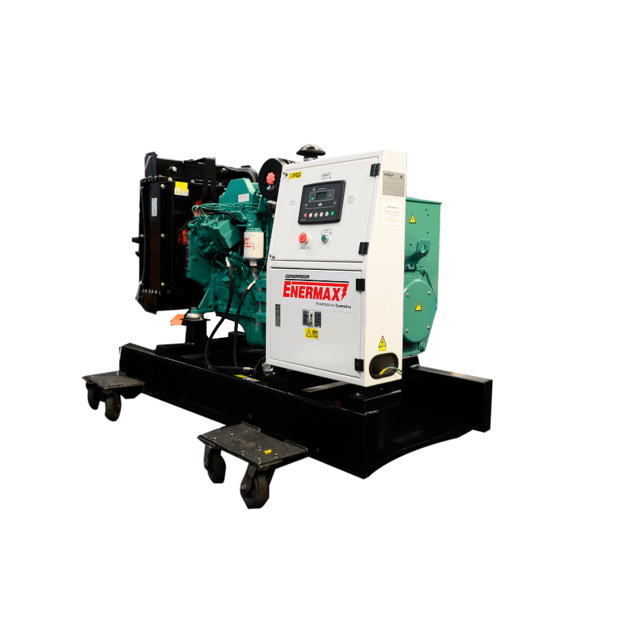 GENERADOR DIÉSEL ENERMAX 50kVA TRI(127/220Vac60hz)1800rpm AB. ALT. YN