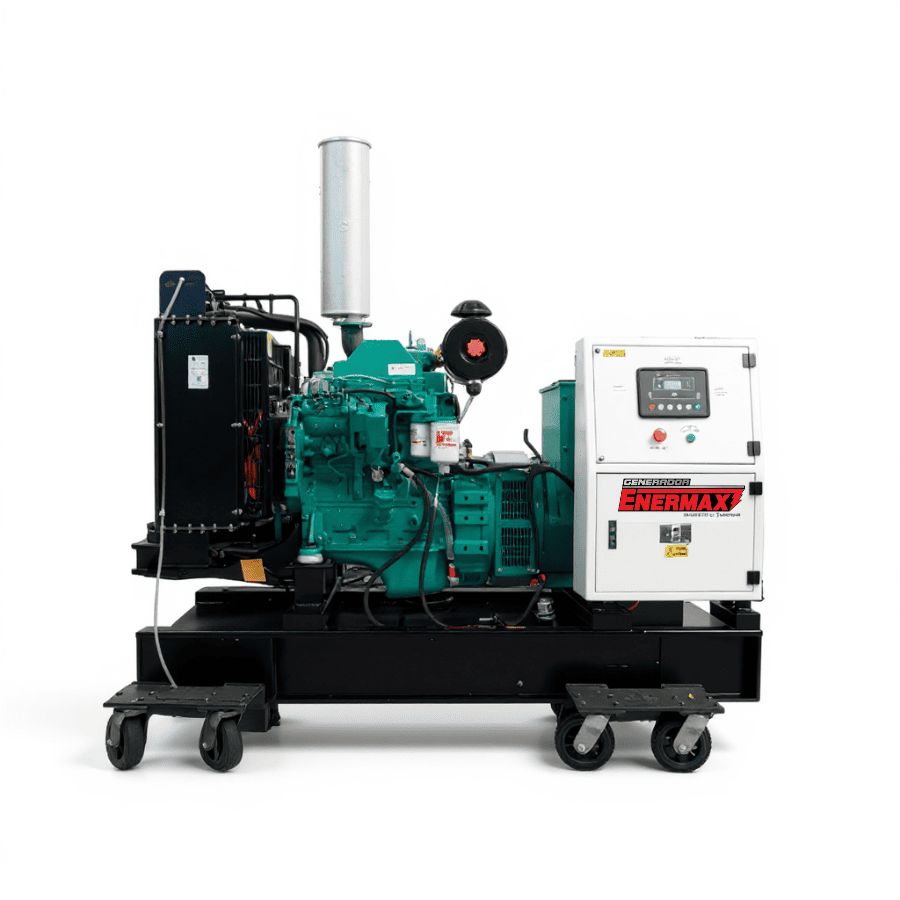 GENERADOR DIÉSEL ENERMAX 75kVA TRI(127/220Vac60hz)1800rpm AB. ALT. YN
