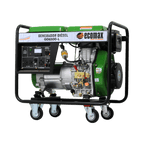 GENERADOR DIÉSEL ECOMAX 6.5kVA MON Arr Man(120/240Vac60hz)3600rpm AB. ALT. EC