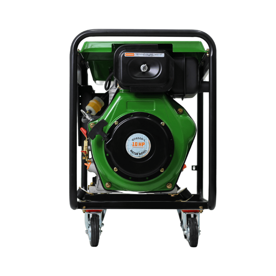 GENERADOR DIÉSEL ECOMAX 6.5kVA MON Arr Man(120/240Vac60hz)3600rpm AB. ALT. EC