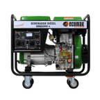 GENERADOR DIÉSEL ECOMAX 6.5kVA MON Arr Elec(120/240Vac60hz)3600rpm AB.ALT.EC