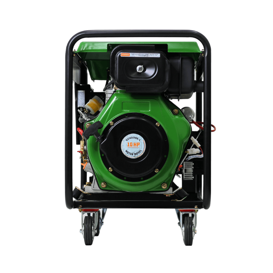 GENERADOR DIÉSEL ECOMAX 6.5kVA MON Arr Elec(120/240Vac60hz)3600rpm AB.ALT.EC