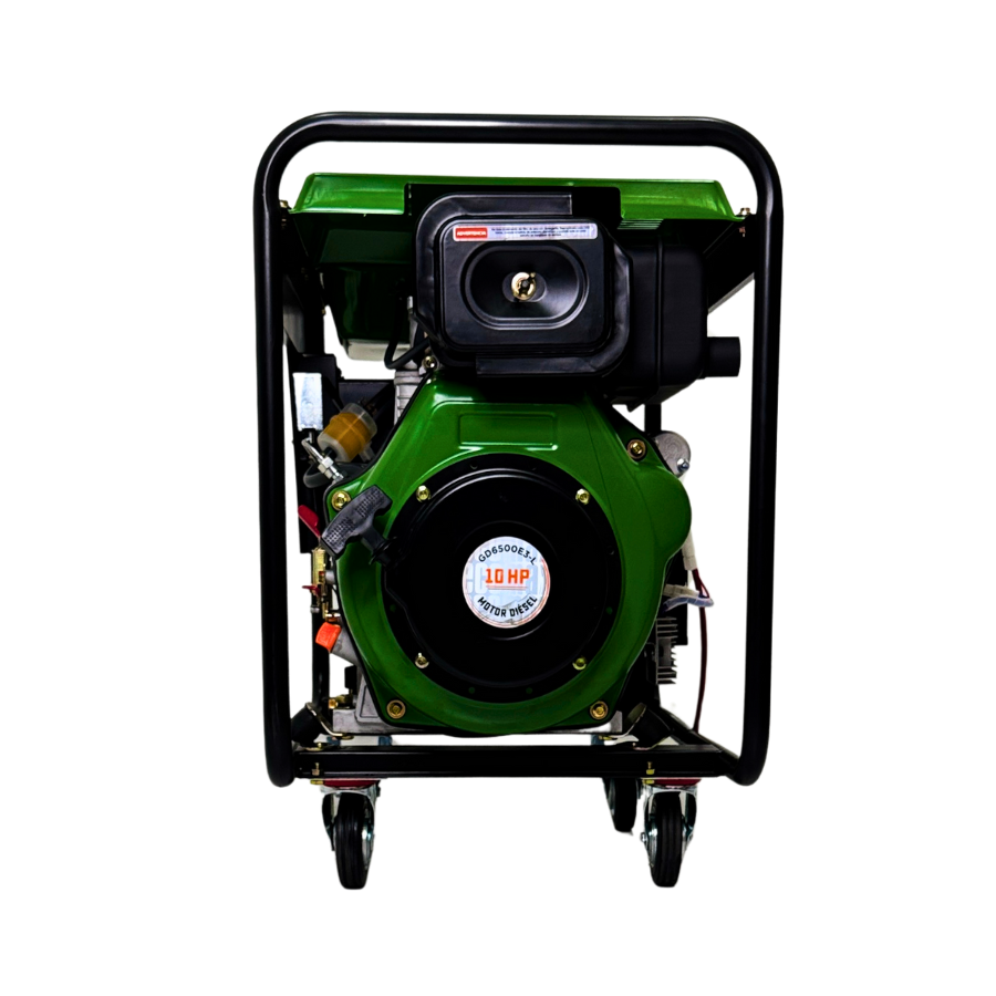 GENERADOR DIÉSEL ECOMAX 6.5kVA TRI(127/220Vac60hz)3600rpm AB. ALT. EC