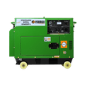 GENERADOR DIÉSEL ECOMAX 6.5kVA MON Arr Elec(120/240Vac60hz)3600rpm CAB.ALT.EC