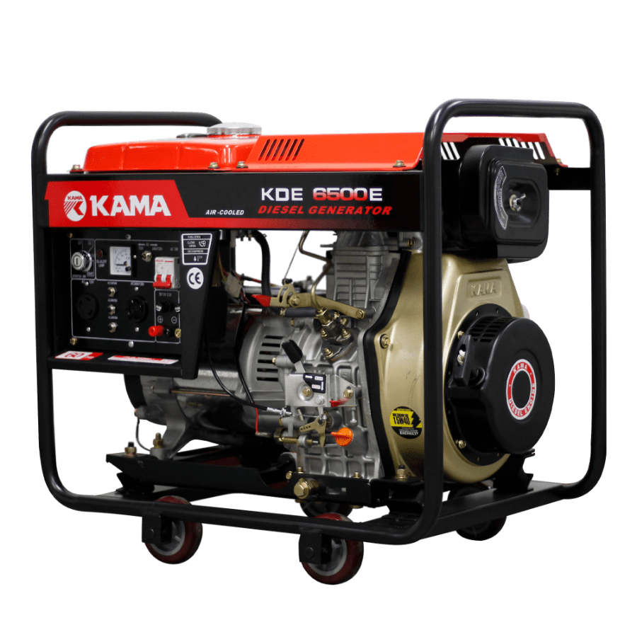 GENERADOR DIÉSEL KAMA 5,5kVA MON(120/240Vac60hz)3600rpm AB. ALT. MA