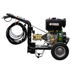 HIDROLAVADORA DIESEL ECOMAX 10 HP ARRANQUE MAN-ELEC 3000 PSI