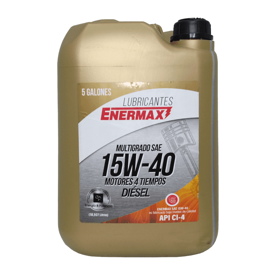 ACEITE ENERMAX 15W40 4Tx GARRAFA 5 GAL
