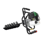 AHOYADORA GASOLINA ECOMAX 2T 52CC CON BARRENOS DE 10CM Y 15CM