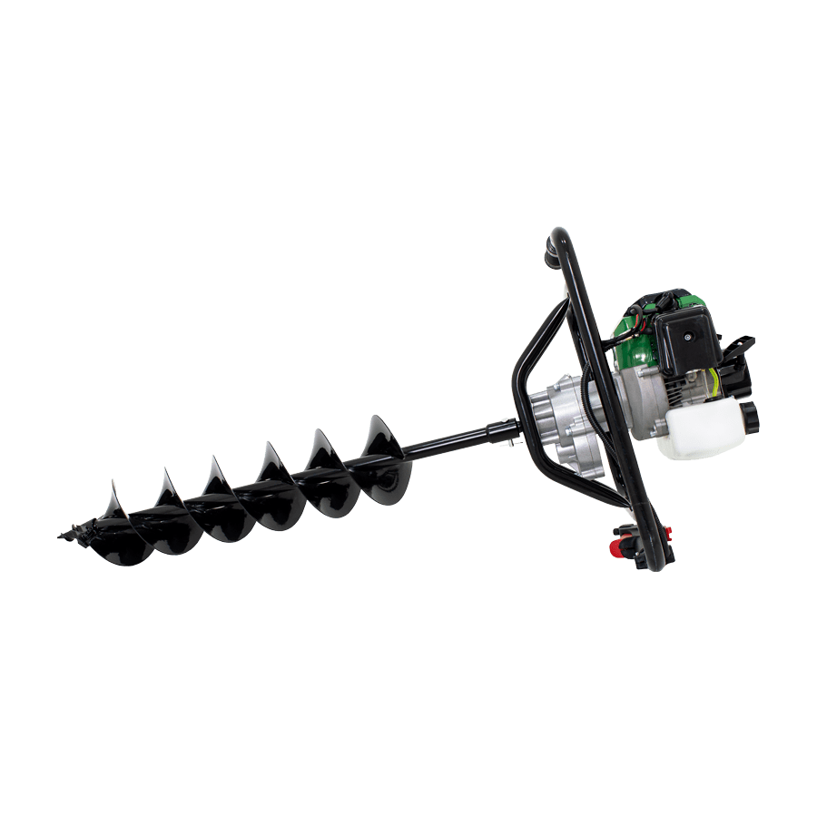 AHOYADORA GASOLINA ECOMAX 2T 52CC CON BARRENOS DE 10CM Y 15CM