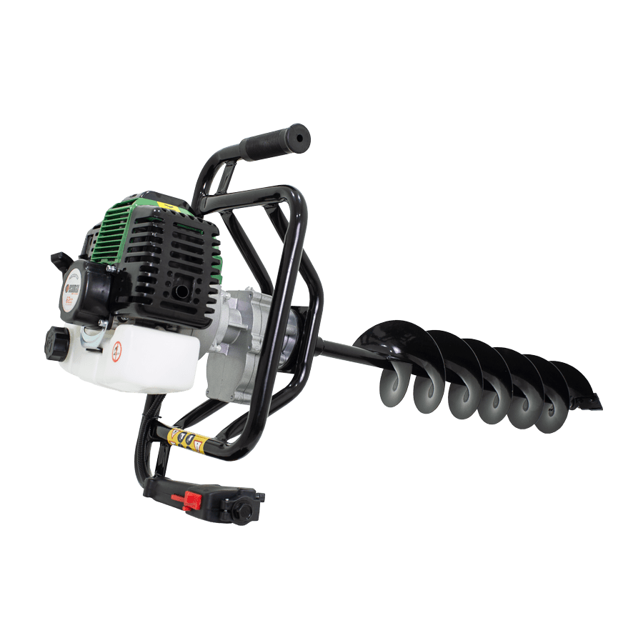 AHOYADORA GASOLINA ECOMAX 2T 52CC CON BARRENOS DE 10CM Y 15CM