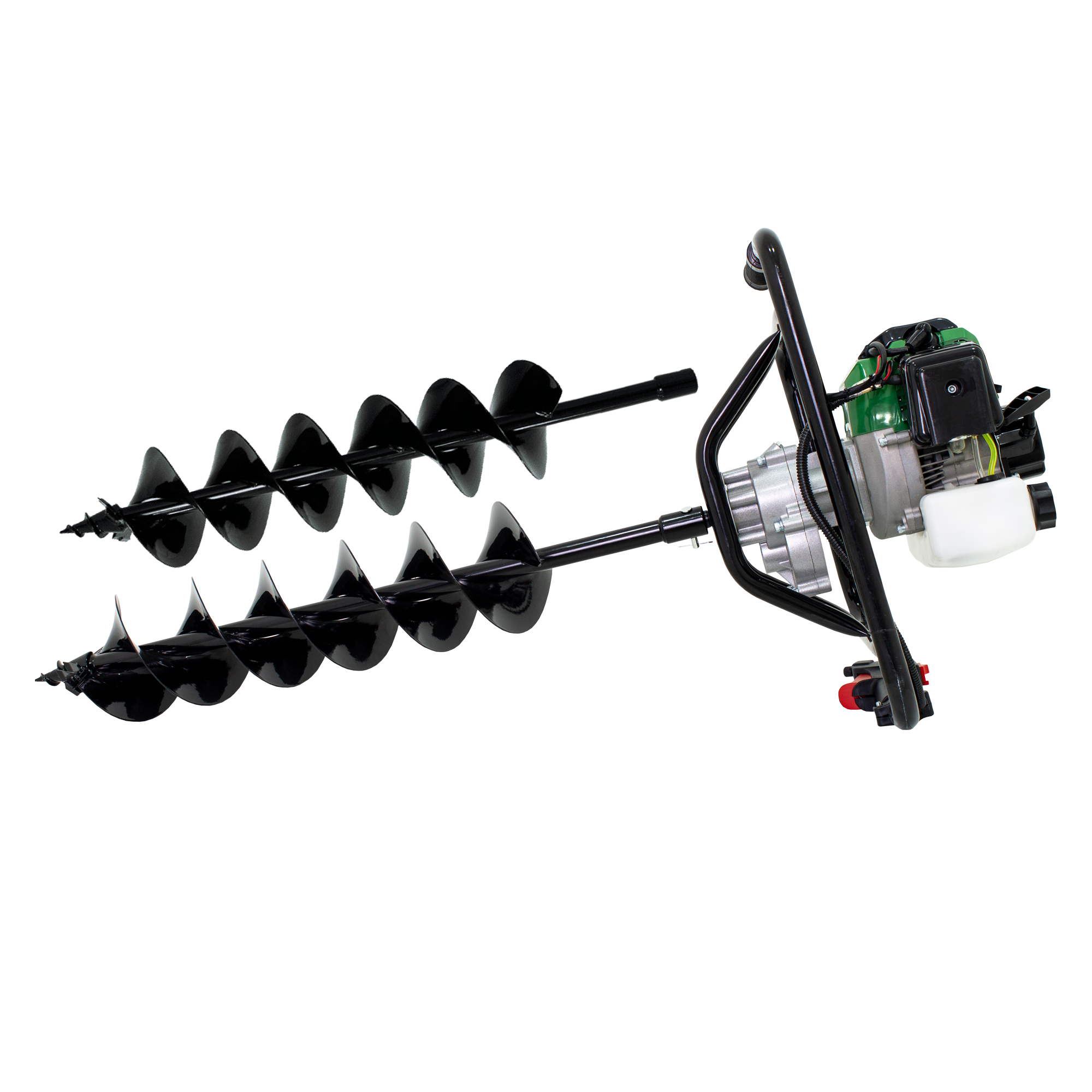 AHOYADORA GASOLINA ECOMAX 2T 52CC CON BARRENOS DE 10CM Y 15CM