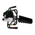 AHOYADORA GASOLINA ECOMAX 2T 52CC CON BARRENO DE 20CMx80CM