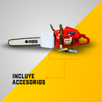 MOTOSIERRA ECOMAX GASOLINA 61.5CC 2T