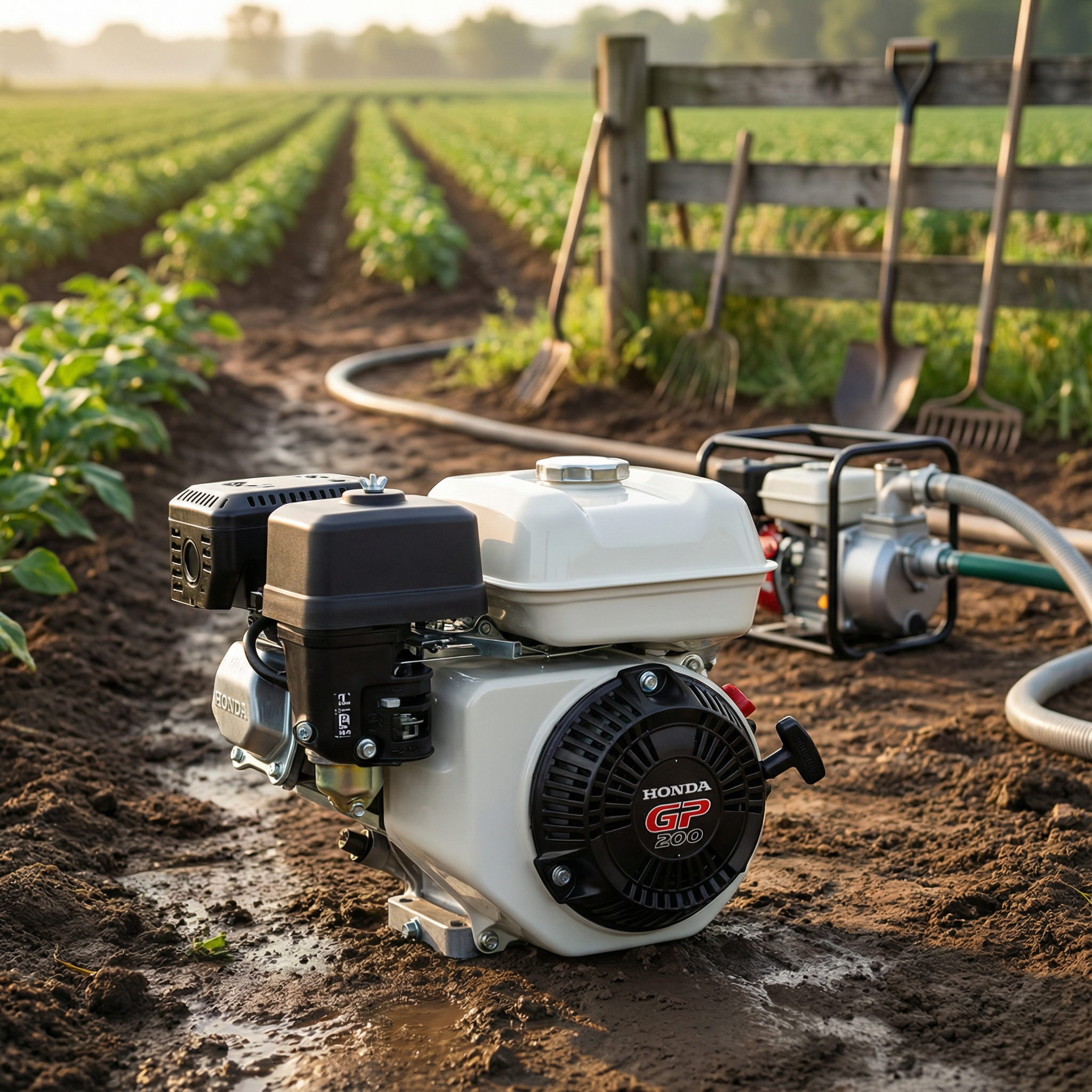 MOTOR GASOLINA HONDA GP (6.5HP-4.9KW) 1800 RPM