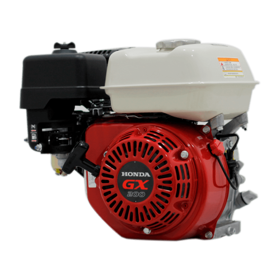 MOTOR GASOLINA HONDA (6.5HP-4.9KW) 3600RPM CUÑA ARRANQUE MANUAL ALARMA ACEIT
