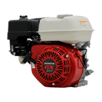 MOTOR GASOLINA HONDA (6.5HP-4.9KW) 3600RPM CUÑA ARRANQUE MANUAL ALARMA ACEIT