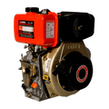 MOTOR DIESEL KAMA (6.1HP-4.6KW) 3600RPM CUÑA EJE 25mm ARRANQUE MANUAL