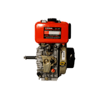 MOTOR DIESEL KAMA (6.1HP-4.6KW) 3600RPM CUÑA EJE 25mm ARRANQUE MANUAL