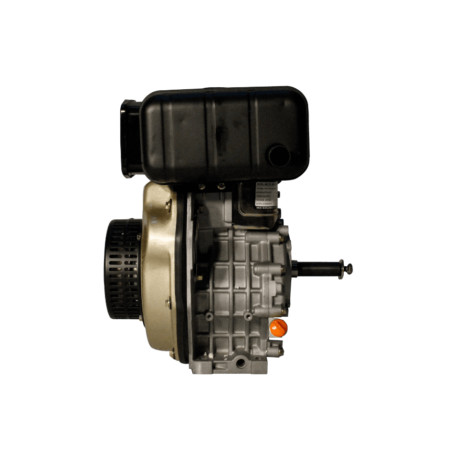 MOTOR DIESEL KAMA (6.1HP-4.6KW) 3600RPM CUÑA EJE 25mm ARRANQUE MANUAL