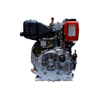 MOTOR DIESEL KAMA (6.1HP-4.6KW) 1800RPM CUÑA EJE 25mm CUÑA ARRANQUE MANUAL.
