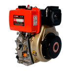 MOTOR DIESEL KAMA (10HP-7.5KW) 3600RPM CUÑA-ROSCA EJE 1 ARRANQUE MANUAL