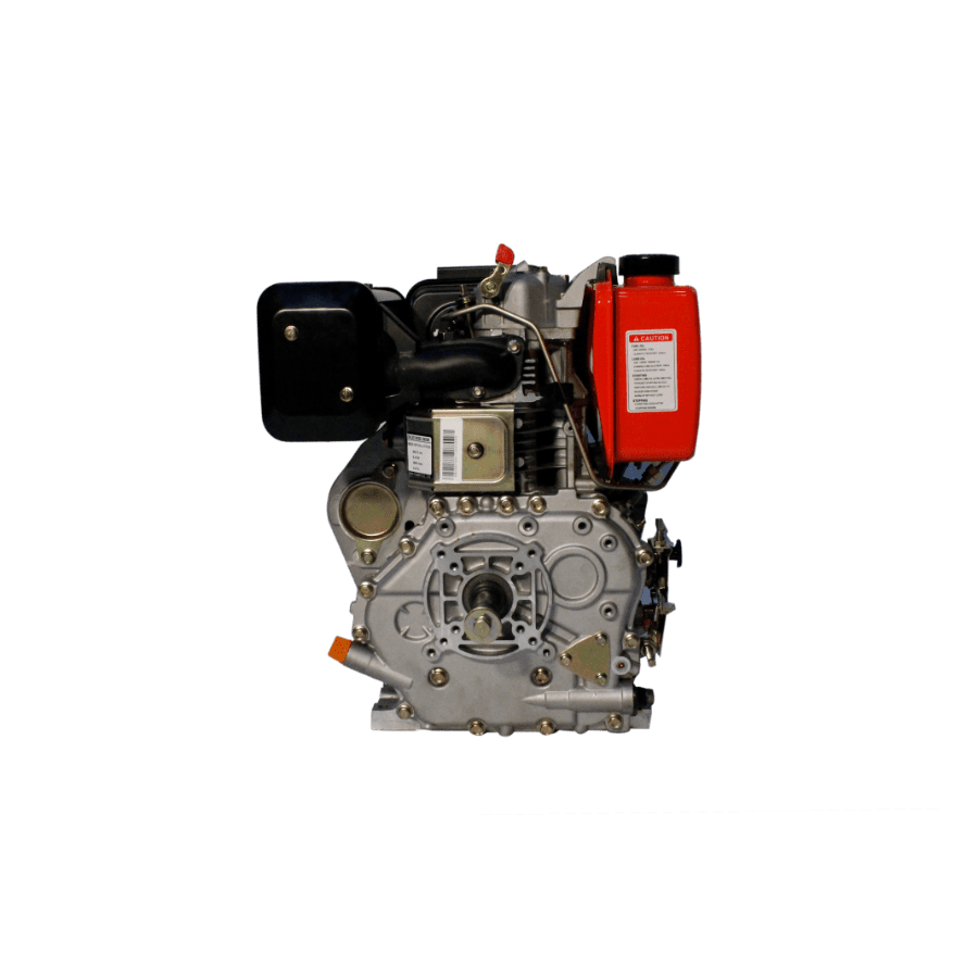 MOTOR DIESEL KAMA (10HP-7.5KW) 3600RPM CUÑA-ROSCA EJE 1 ARRANQUE MANUAL