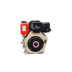 MOTOR DIESEL KAMA (9.5HP-7.1KW) 1800RPM CUÑA EJE 30mm ARRANQUE MANUAL.