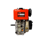 MOTOR DIESEL KAMA (9.5HP-7.1KW) 1800RPM CUÑA EJE 30mm ARRANQUE MANUAL.