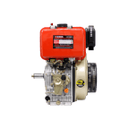 MOTOR DIESEL KAMA (9.5HP-7.1KW) 1800RPM CUÑA EJE 30mm ARRANQUE MANUAL.